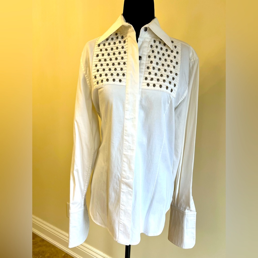 Rare Thomas Wylde shirt with skulls